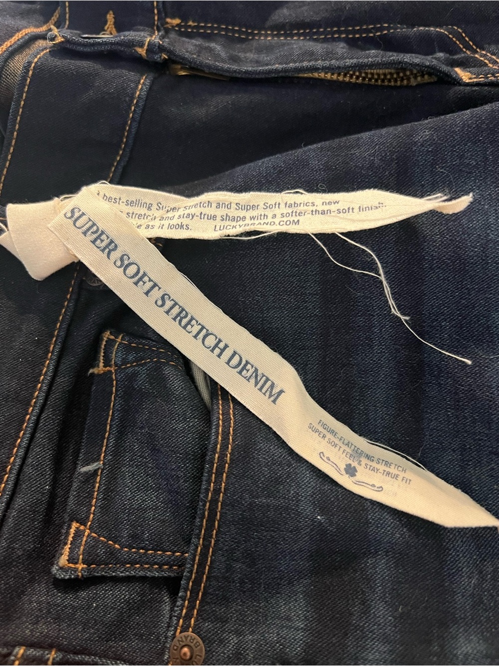 Lucky Brand Sofia Straight Jeans - size 12/31 - Picture 4 of 4